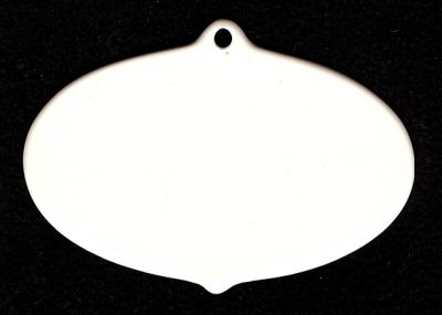 Ornament - Oval Flat